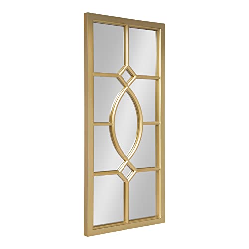 Dark Bronze Window Wall Accent Mirror S1072