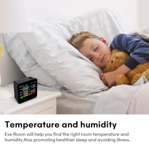 9-in-1 Indoor Air Quality Monitor Detects PM2.5 PM1.0 PM10 CO2 CO TVOC HCHO Temperature Humidity T23938