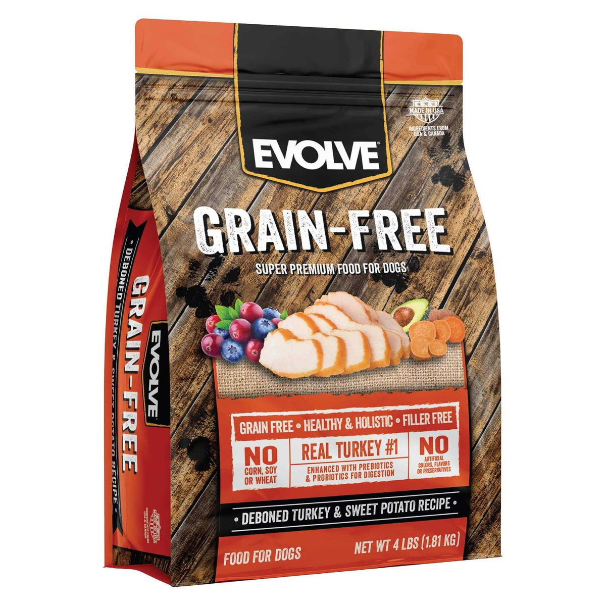 Grain Free Turkey and Sweet Potato Dog Food I626434