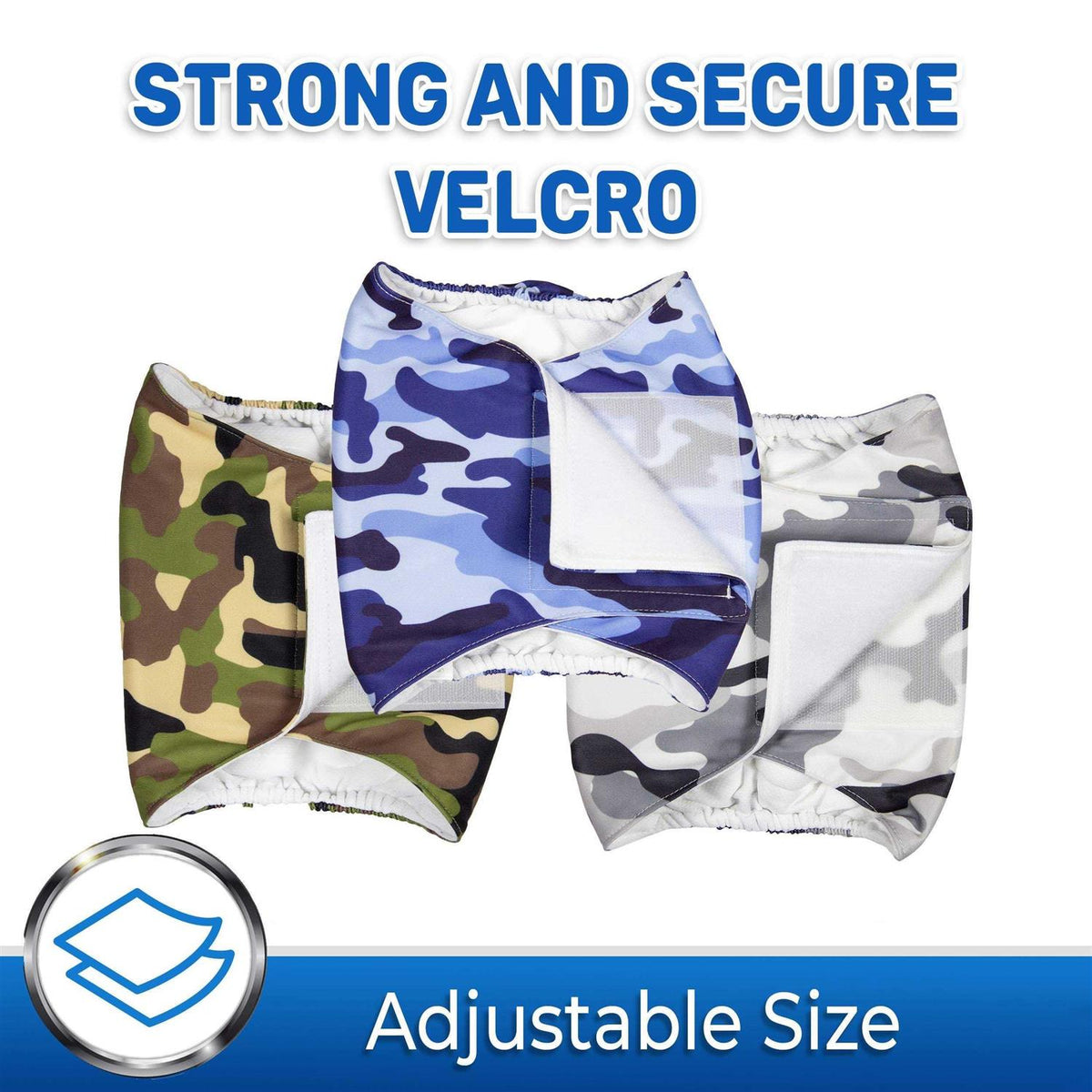 Washable Male Dog Wraps V31565
