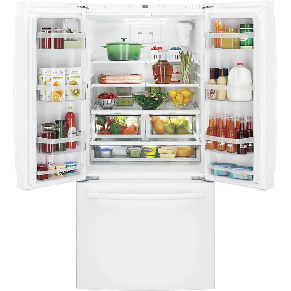 33 Inch Counter Depth French Door Refrigerator White O656313
