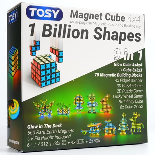 4x4 70 Blocks 560 Magnets Building Blocks Fidget Cube STEM Toy C118560