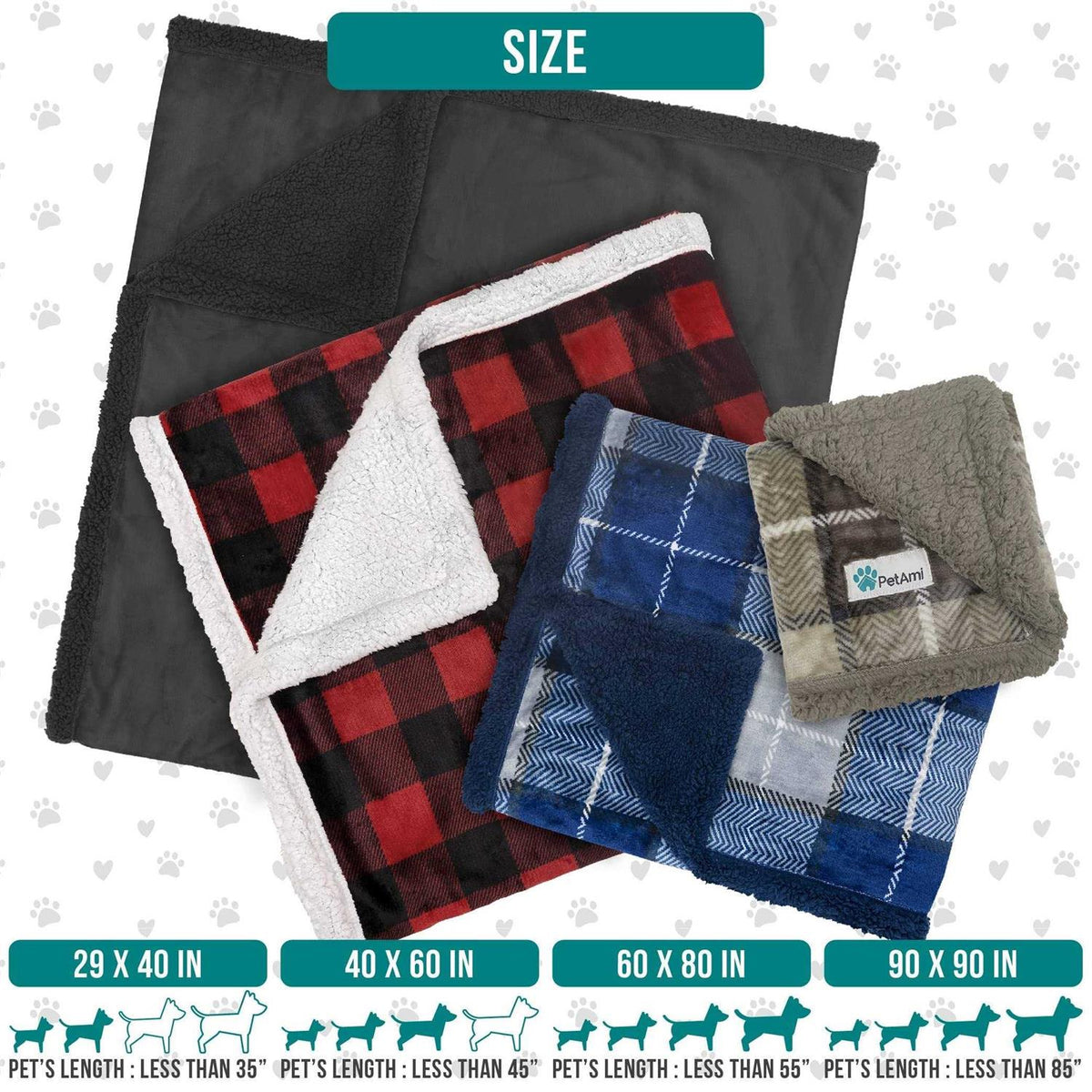 Waterproof Fleece Pet Blanket M49257