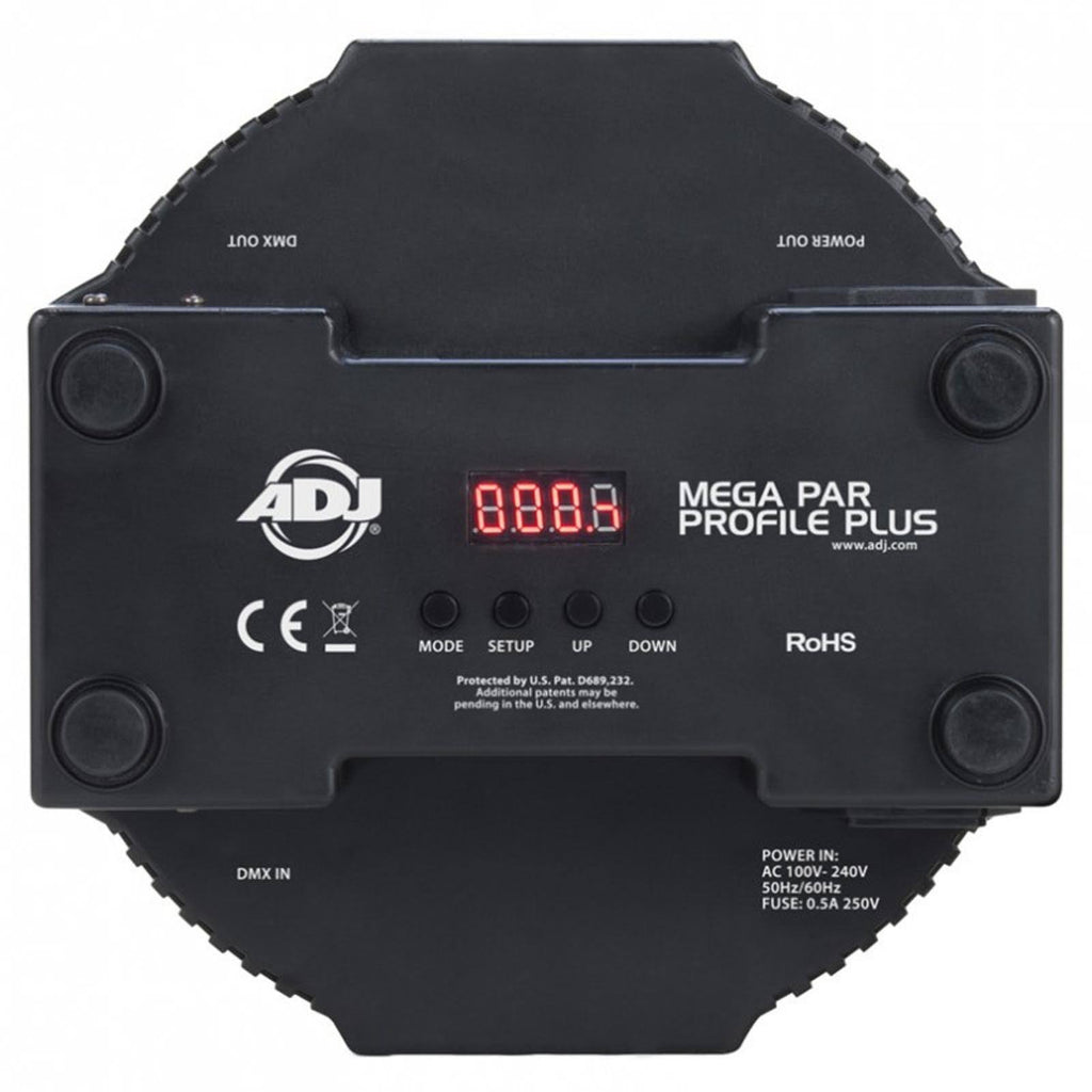 Mega Flat Pak 8 LED Par Light System H492
