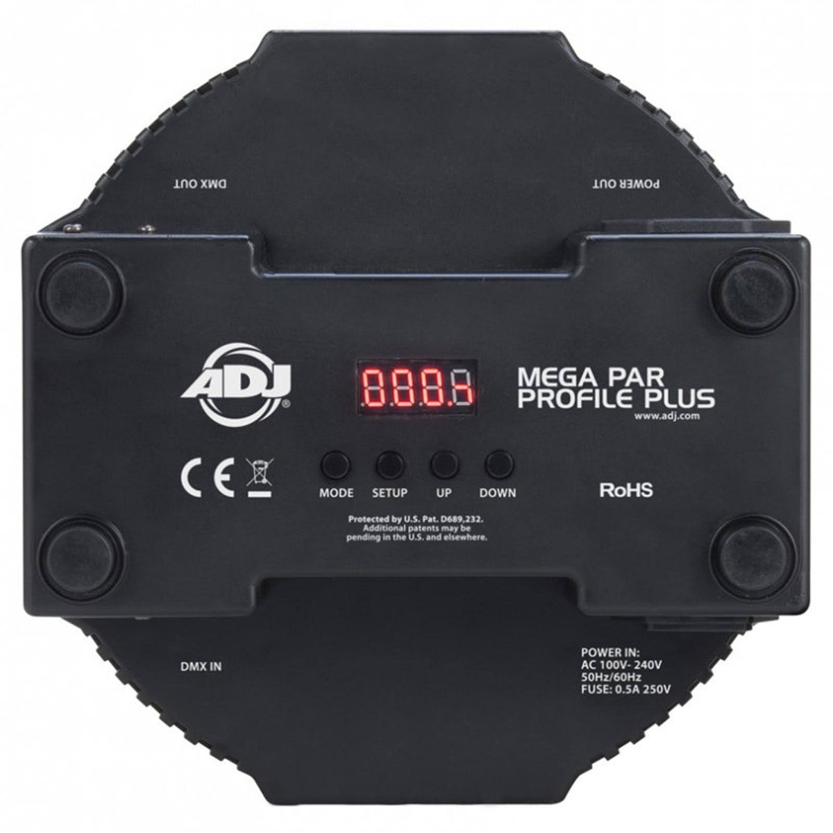 Mega Flat Pak 8 LED Par Light System H492