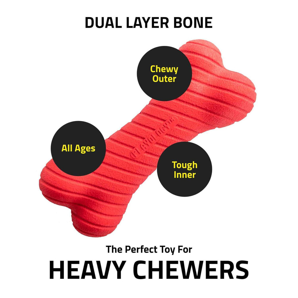 Dual Layer Bone Dog Toy F8409