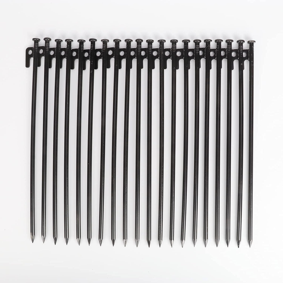 15.7 Inches 20 Pcs Heavy Duty Steel Tent Stakes T777