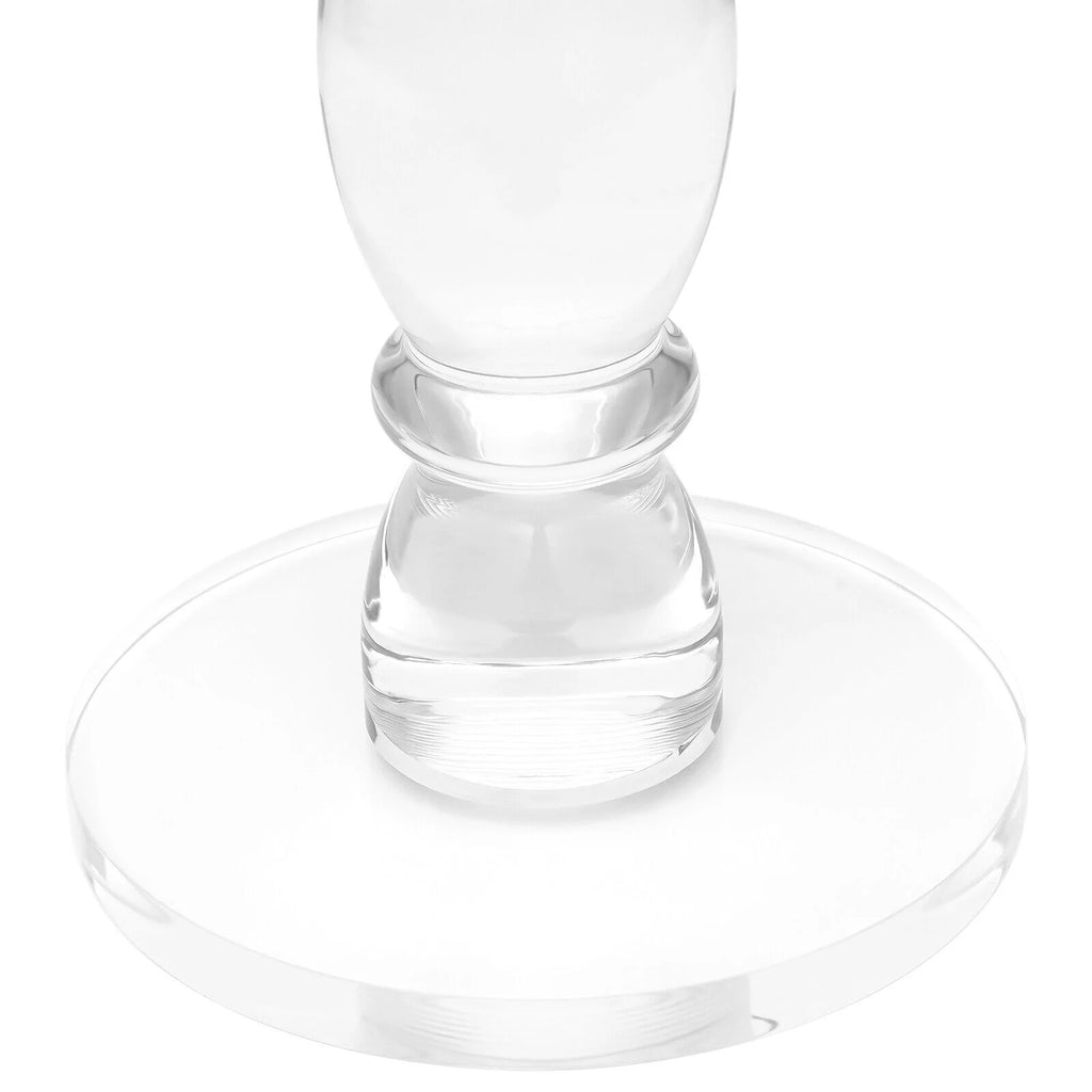 Clear Acrylic Round End Table T67085