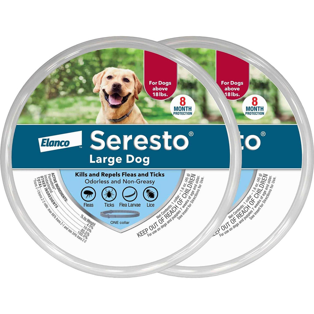 Flea and Tick Collar for Large Dogs Over 18 Pounds V147333