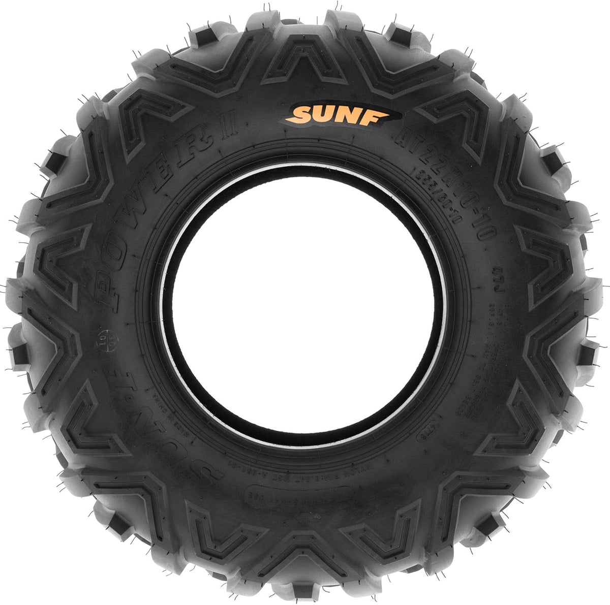 16x8-7 AT Tubeless ATV Tire, 6 PR, Pack of 2 R155