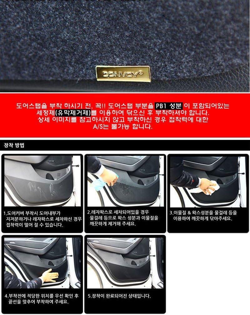 Felt Door Anti Scratch Cover Pack of 2 I6720