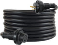 25ft 30Amp 125V Black Heavy Duty Electrical Power Cord Q504029
