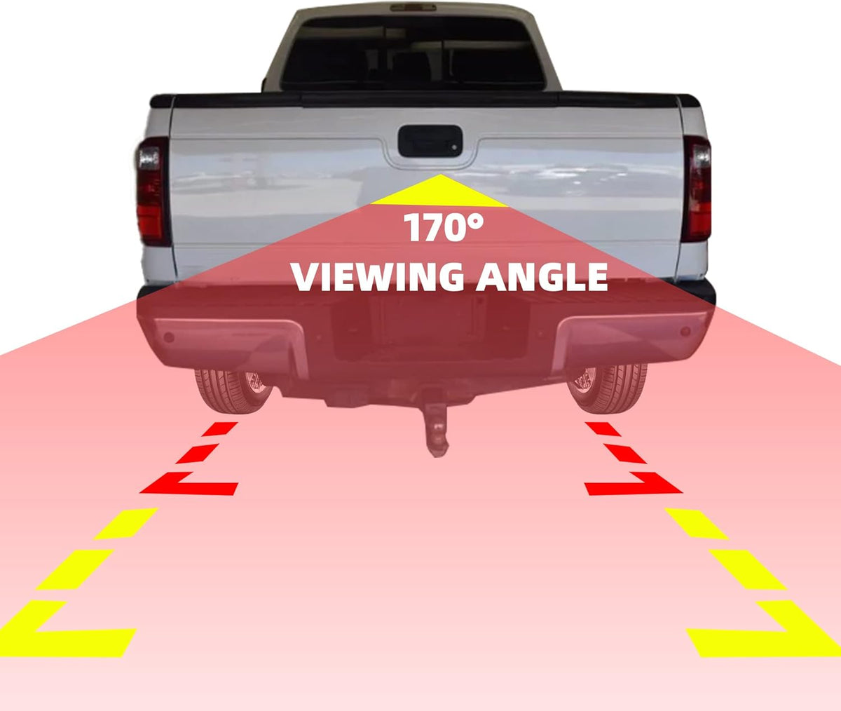 Tailgate Handle with Backup Camera Chrome S8926