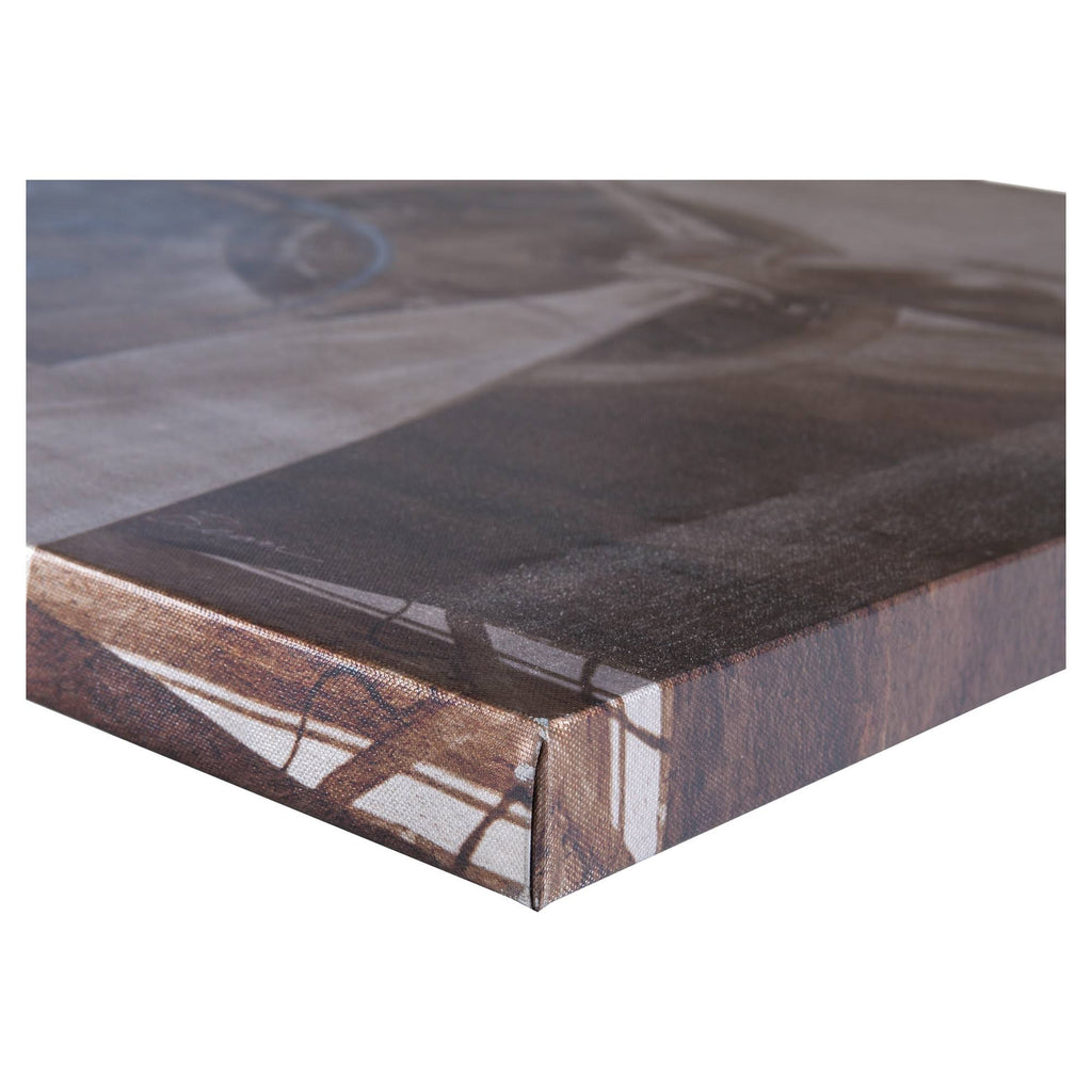Silver Metallic Canvas B588
