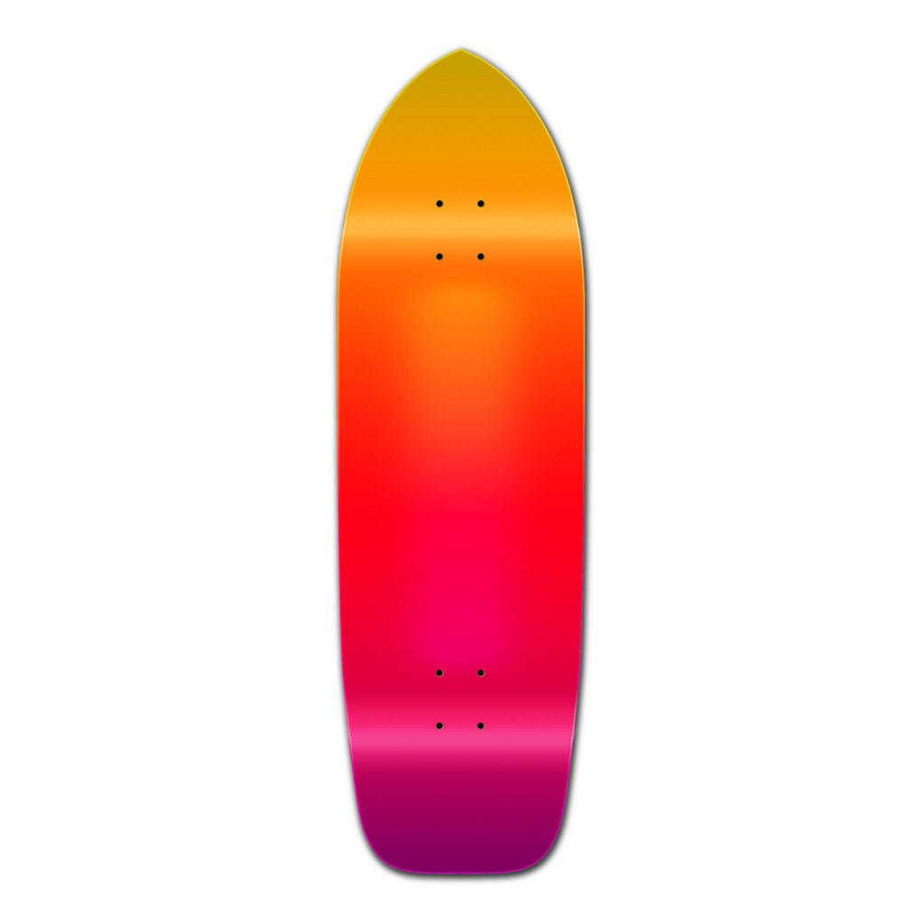 Gradient Pink Longboard Deck W673090
