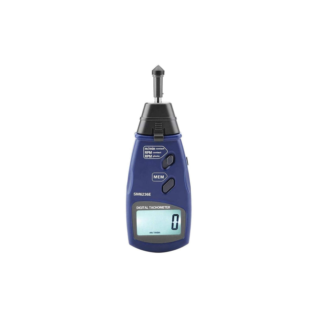 Digital Tachometer LCD Rotation Speed Meter Pack of 2 W3710