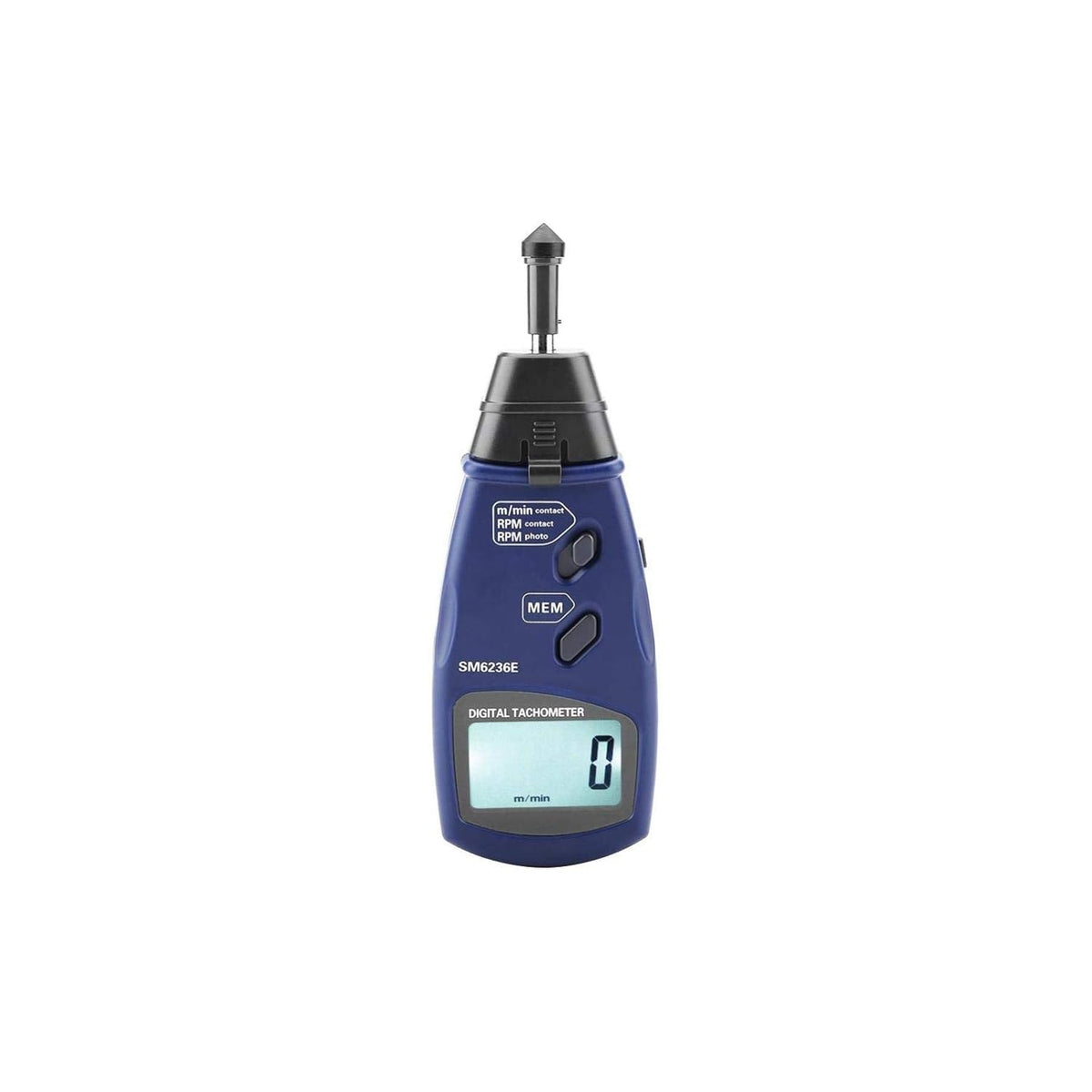 Digital Tachometer LCD Rotation Speed Meter Pack of 2 W3710