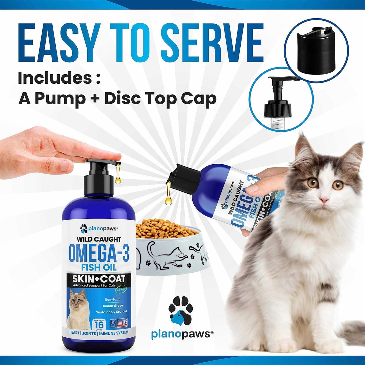 Omega 3 Fish Oil for Cats D30257