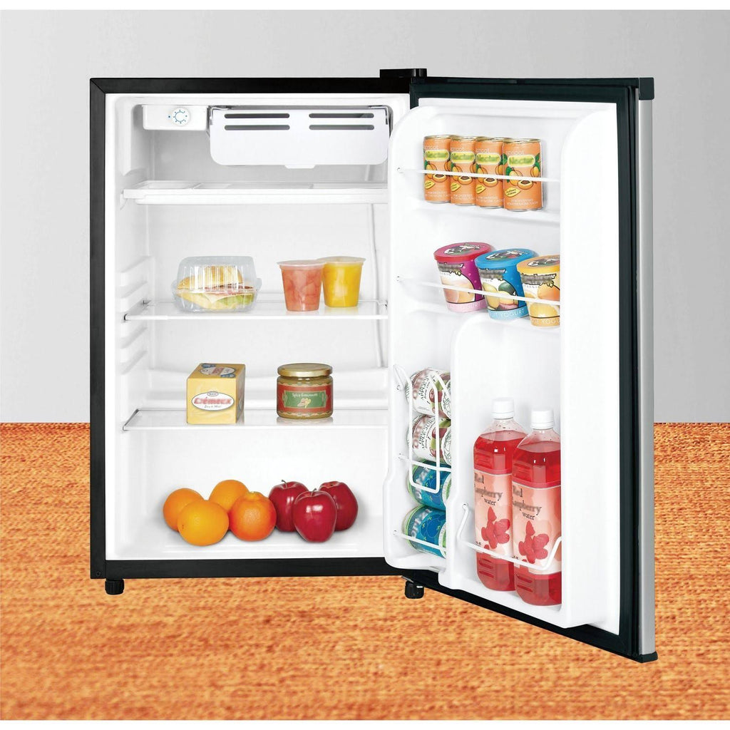 4.5 Cu. ft. Mini Fridge Stainless Steel Y5356