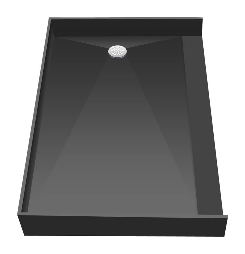 30x22 Shower Base with Drain Plate Q607