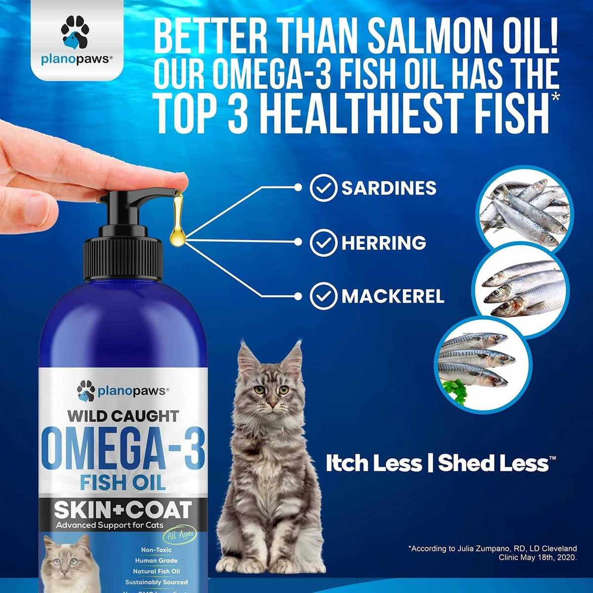 Omega 3 Fish Oil for Cats D30257