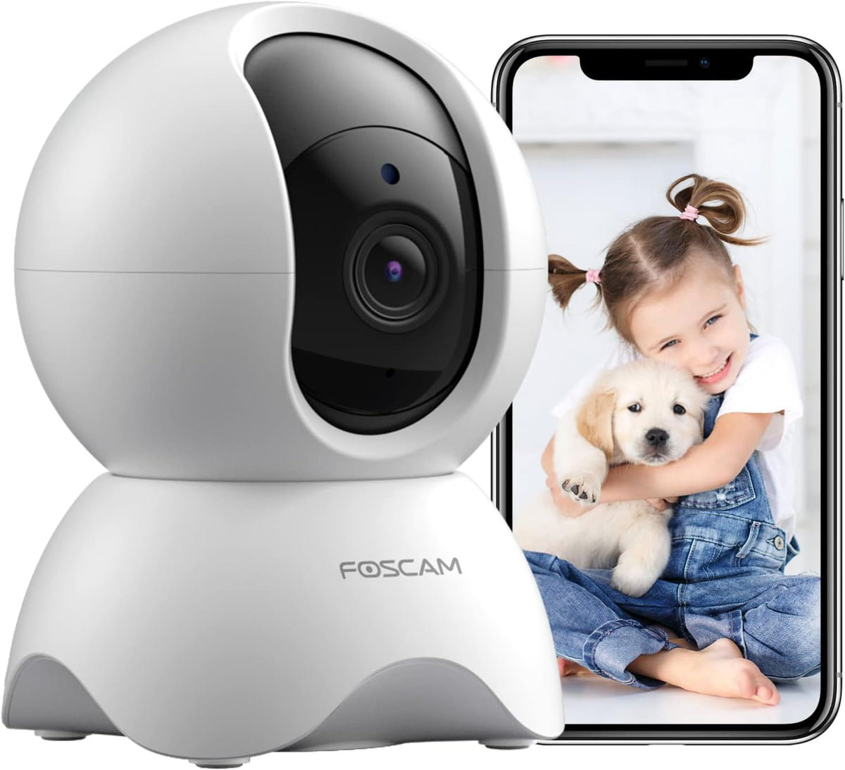 5MP Security Camera with Night Vision, 2-Way Audio, Pack of 2 K642