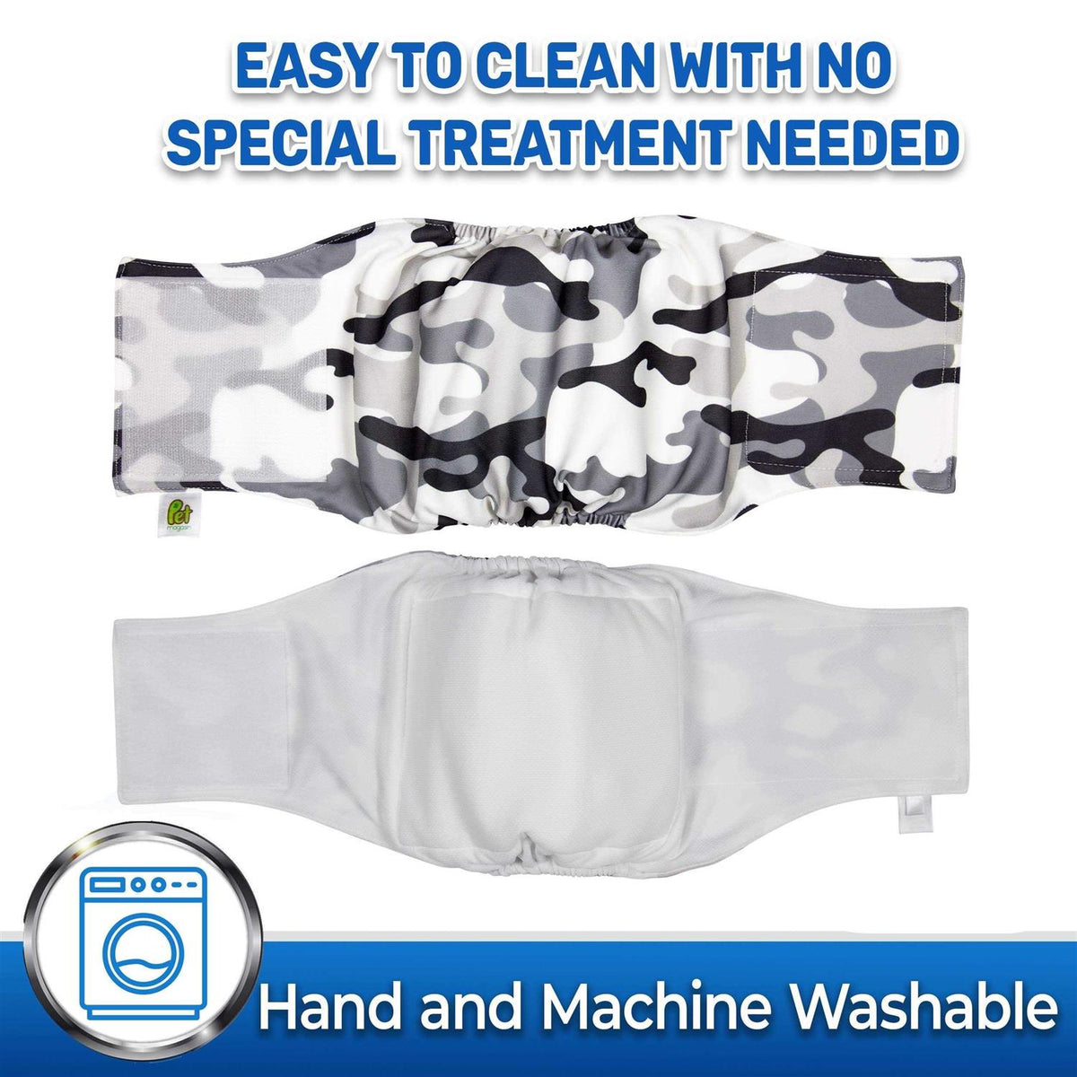 Washable Male Dog Wraps V31565