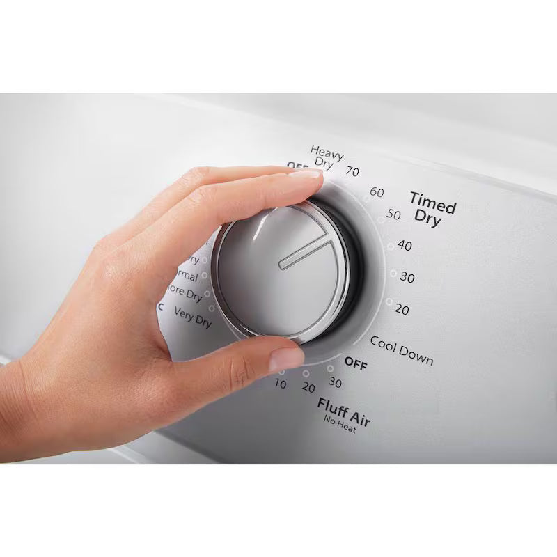 7.0 cu. ft. White Gas Dryer N41643
