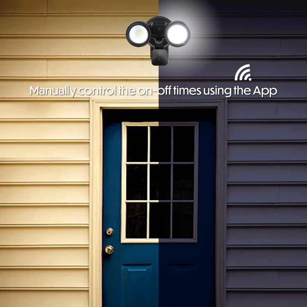 3-in-1 Wired Smart Flood Light with Motion Sensor and Timer Control N398381