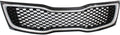 Black Grille Assembly with Chrome Molding O14423