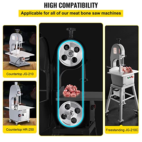 1800W Stainless Steel Electric Meat Bandsaw J978416
