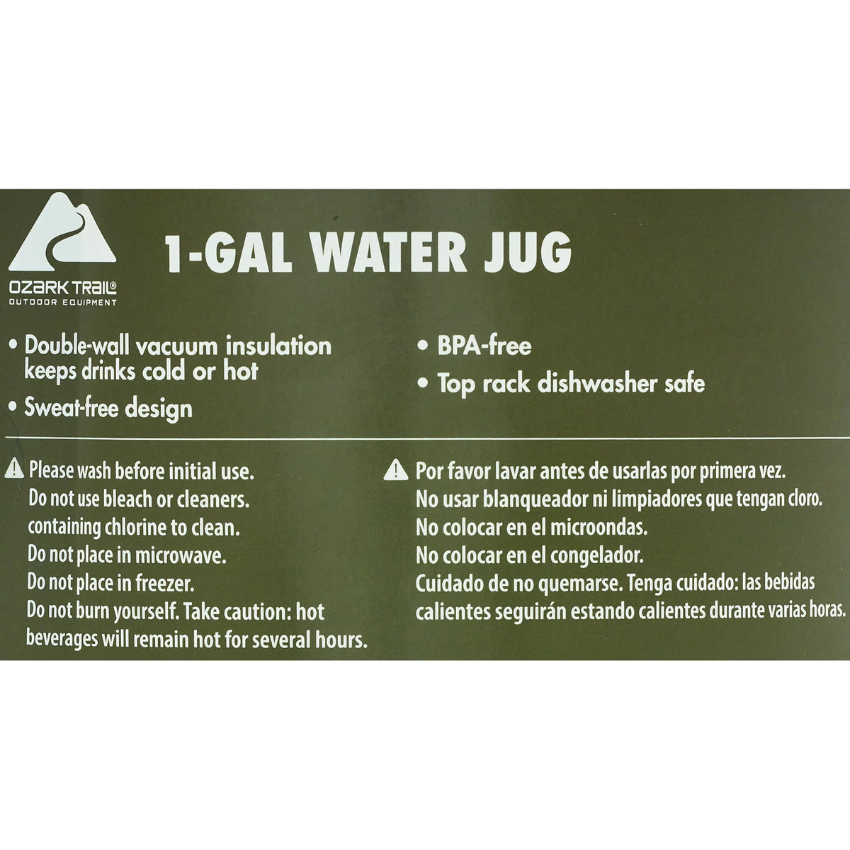 Stainless Steel 1 Gallon Water Jug X464