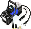 Portable 12V DC Digital Air Compressor Tire Inflator 150PSI with Emergency LED Light Q241808