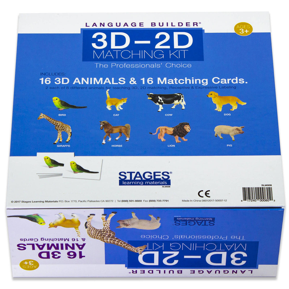 3D 2D Match Kit Animals W53127