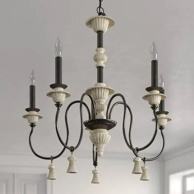 5-Light Candle Style Chandelier V59926