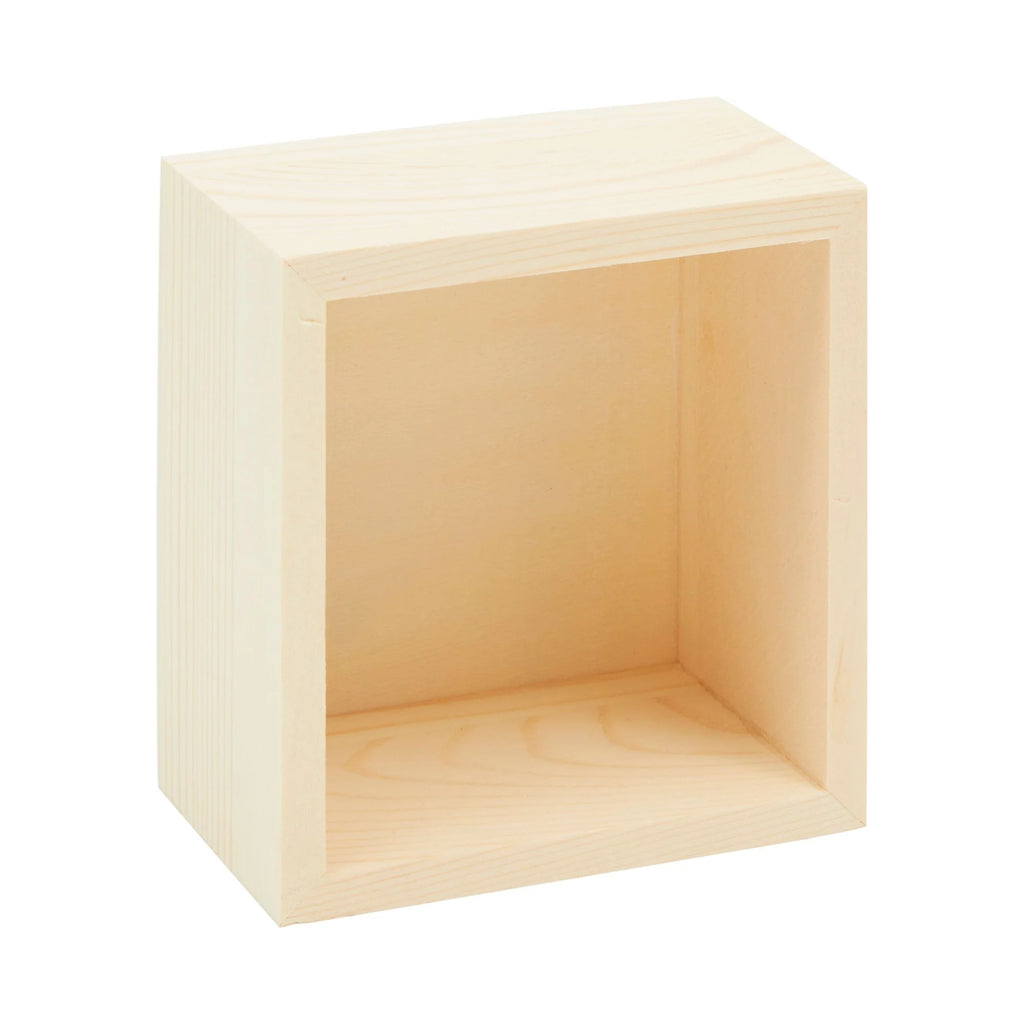 Unfinished Small Wooden Boxes with Sanding Sponge A937262