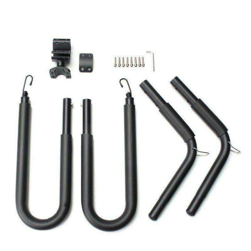 Adjustable Surfboard Rack Bike Carrier Black P3735