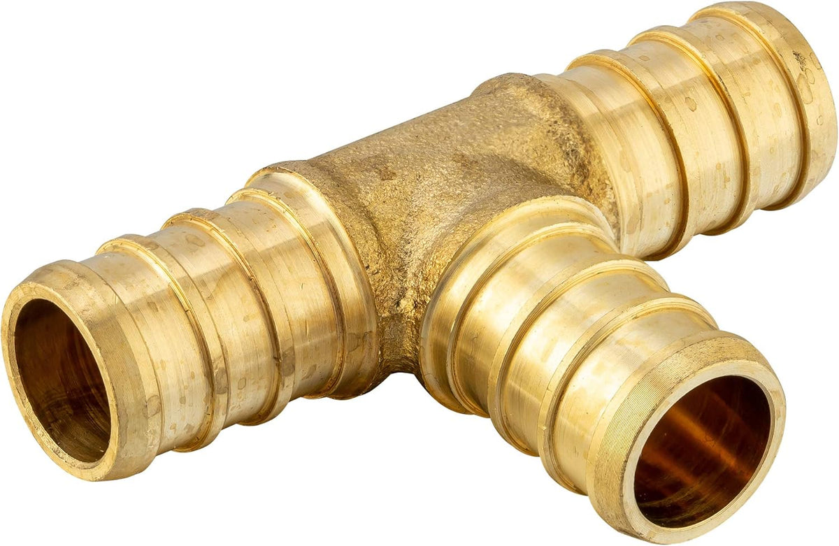 3/4" Pex Fittings Tee Elbow and Coupling, 8 Pieces Each, Lead Free Q6017
