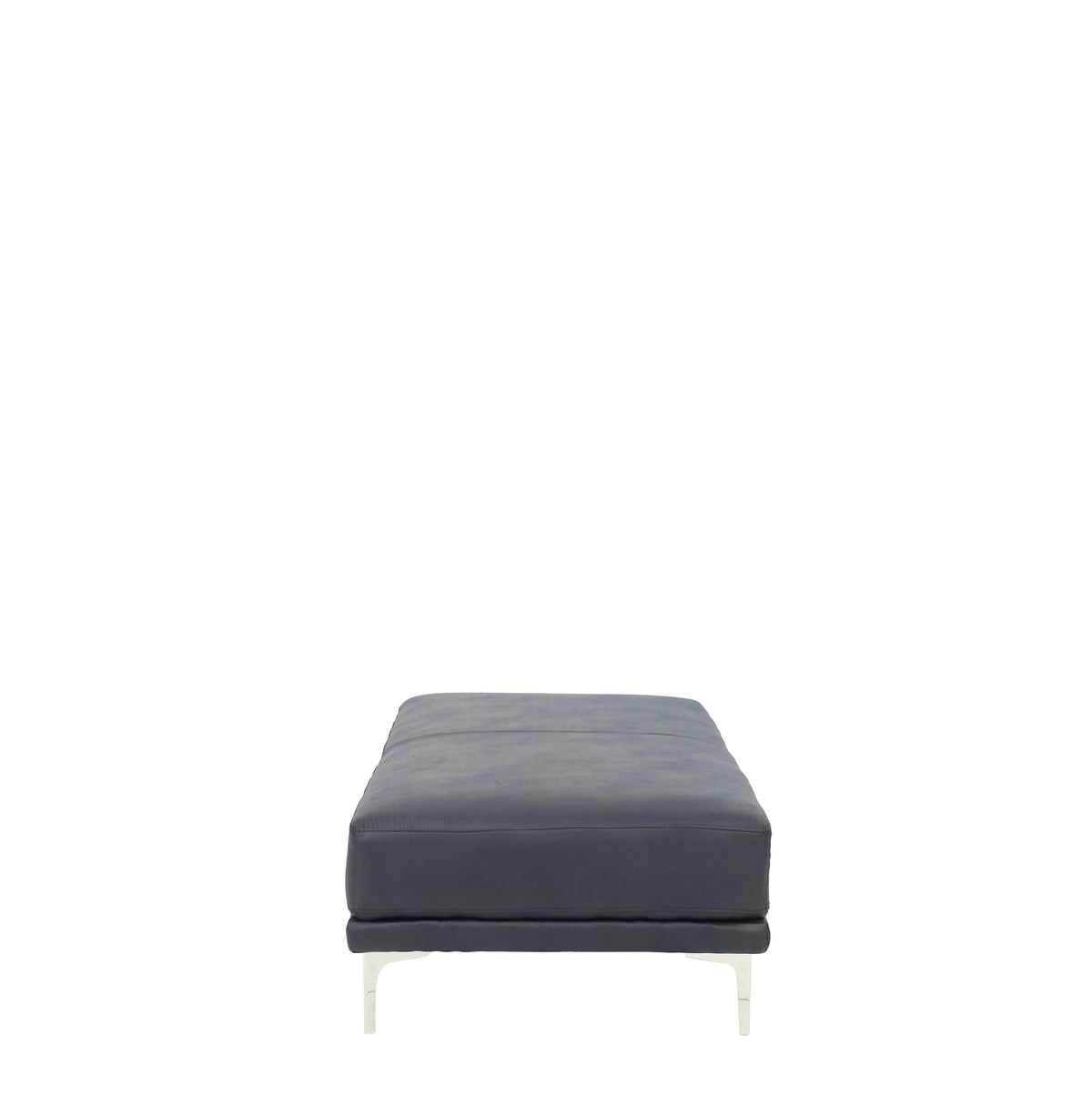 Faux Leather Ottoman U4870