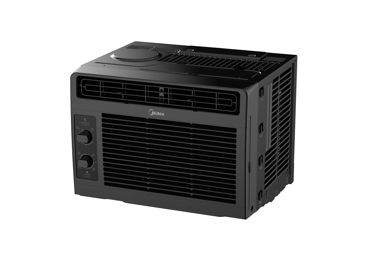 Black Mechanical Window Air Conditioner V3986