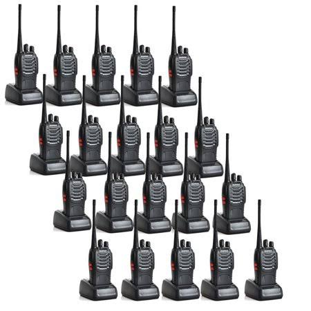 Pack of 20 Black Two Way Radio Z343184