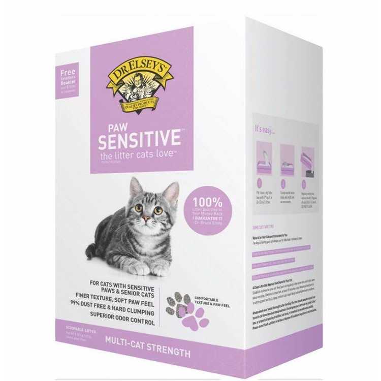 Paw Sensitive Clumping Multi-Cat Clay Litter T13651