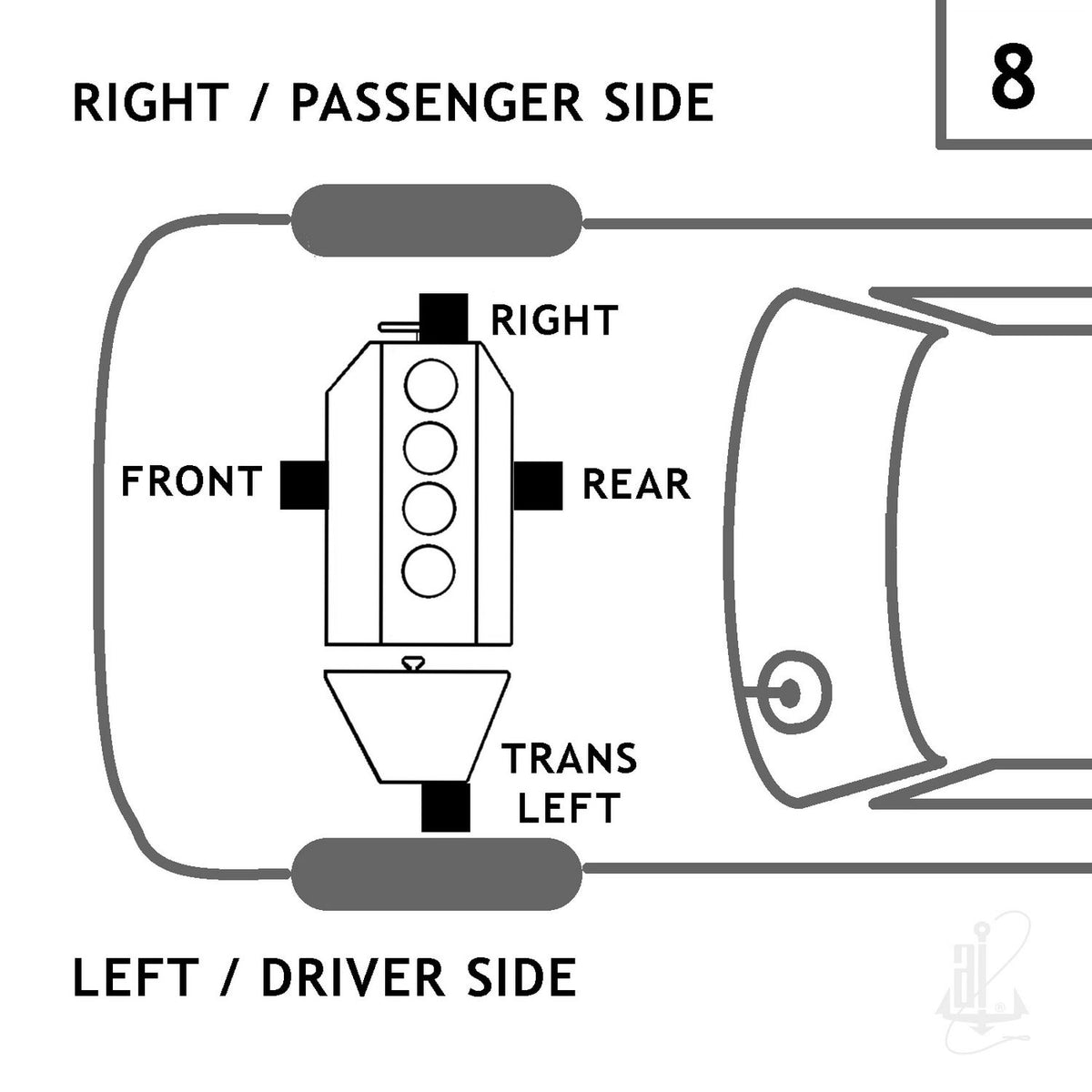 Engine Mount Front T9984