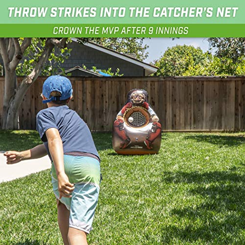 Inflatable Baseball Toss Challenge Pitching Game X7178