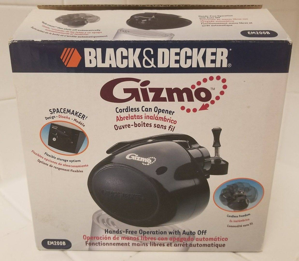 Black Electric Can Opener T54906