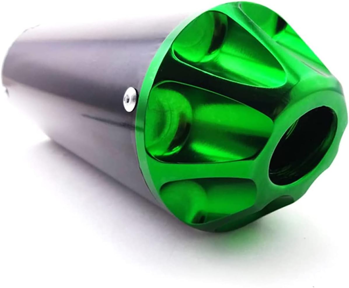 Green Exhaust Muffler Silencer Pipe Assembly Kit Pack of 2 E55194