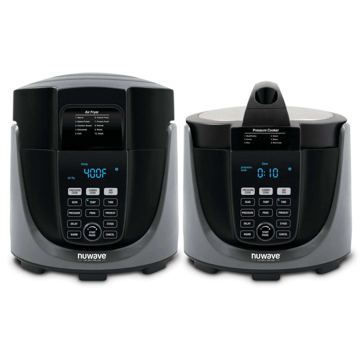 6 qt Pressure Cooker Air Fryer Combo Q56321