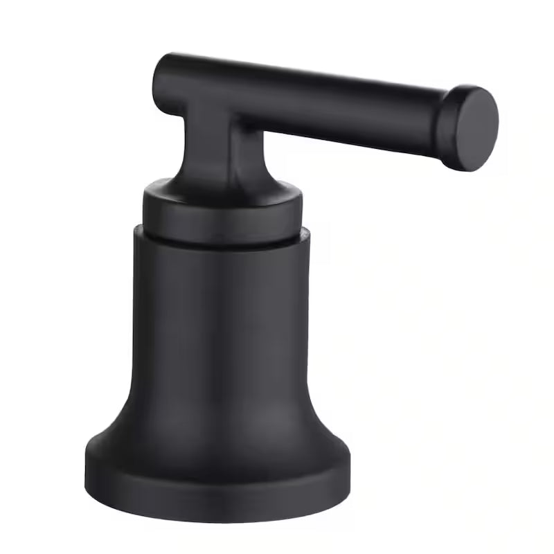 8 in. Widespread Double-Handle High-Arc Bathroom Faucet in Matte Black O995352