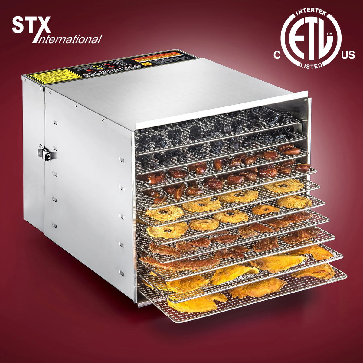 10 Tray Stainless Steel Dehydrator D197350