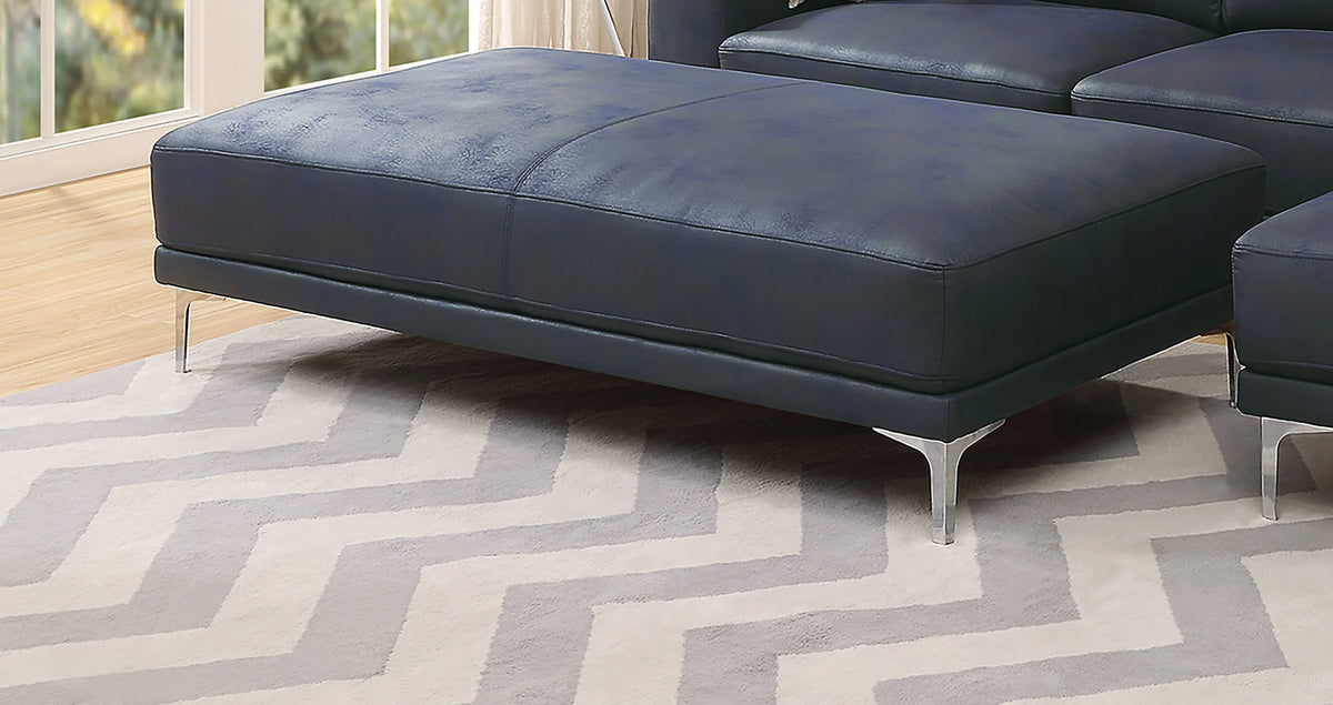 Faux Leather Ottoman U4870